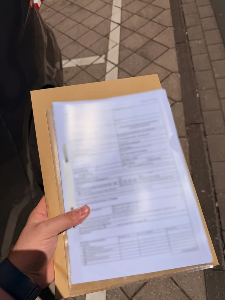 Geschafft – der Bauantrag ist fertig